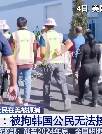 被拘韩公民